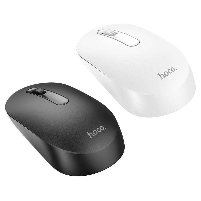 hoco gm14 platinum 2 4g business wireless mouse colors