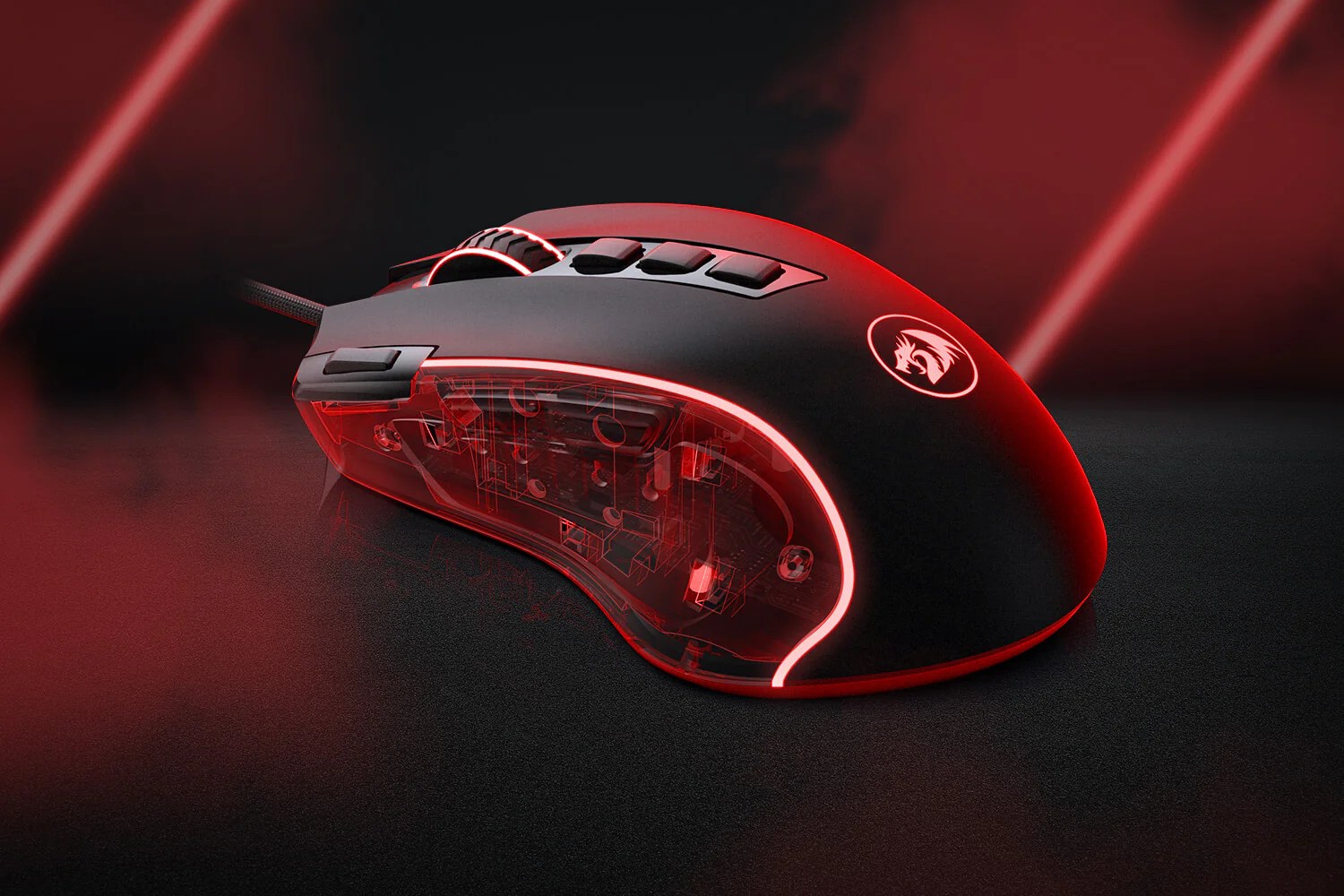 redragon optical mouse m612 with Precision Actuation