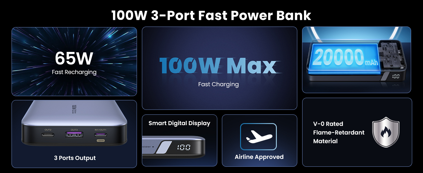 100W power bank